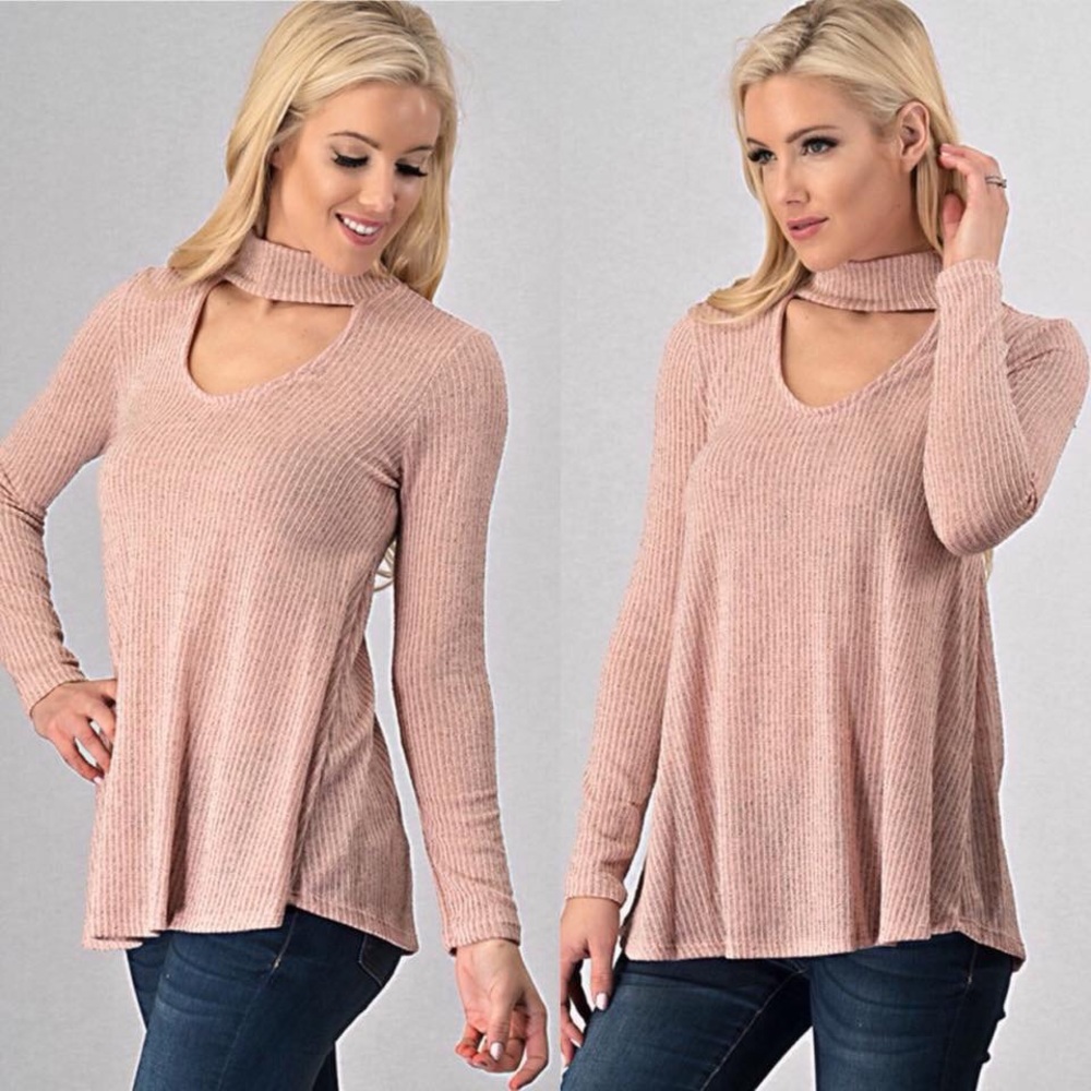 Pale Coral Tunic